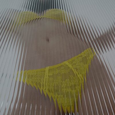 fleur du mal Le Stretch Lace Cheeky - Image 1