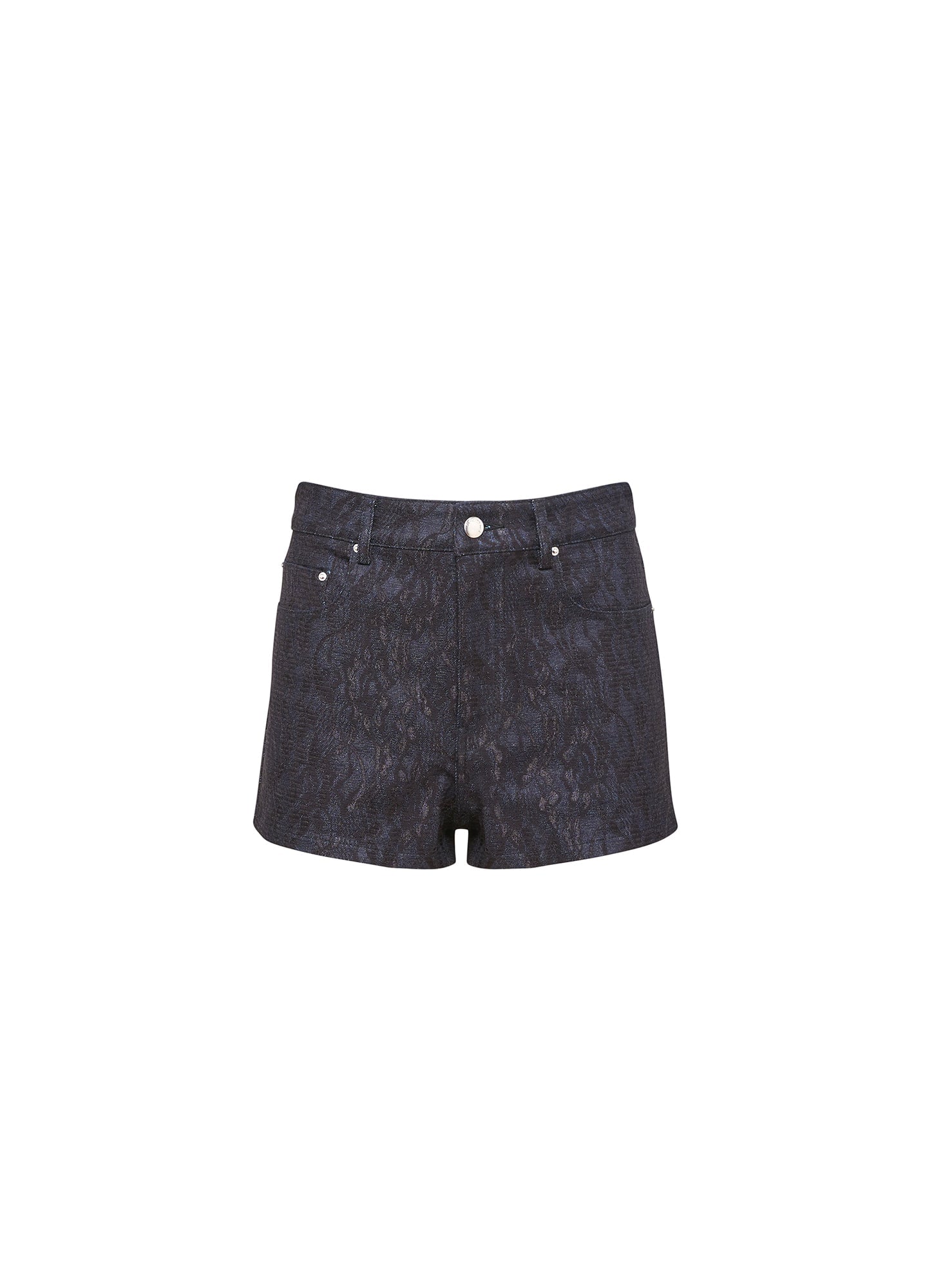 MNFDM041026035305100_3 fleur du mal Lace Denim Short - Image 3