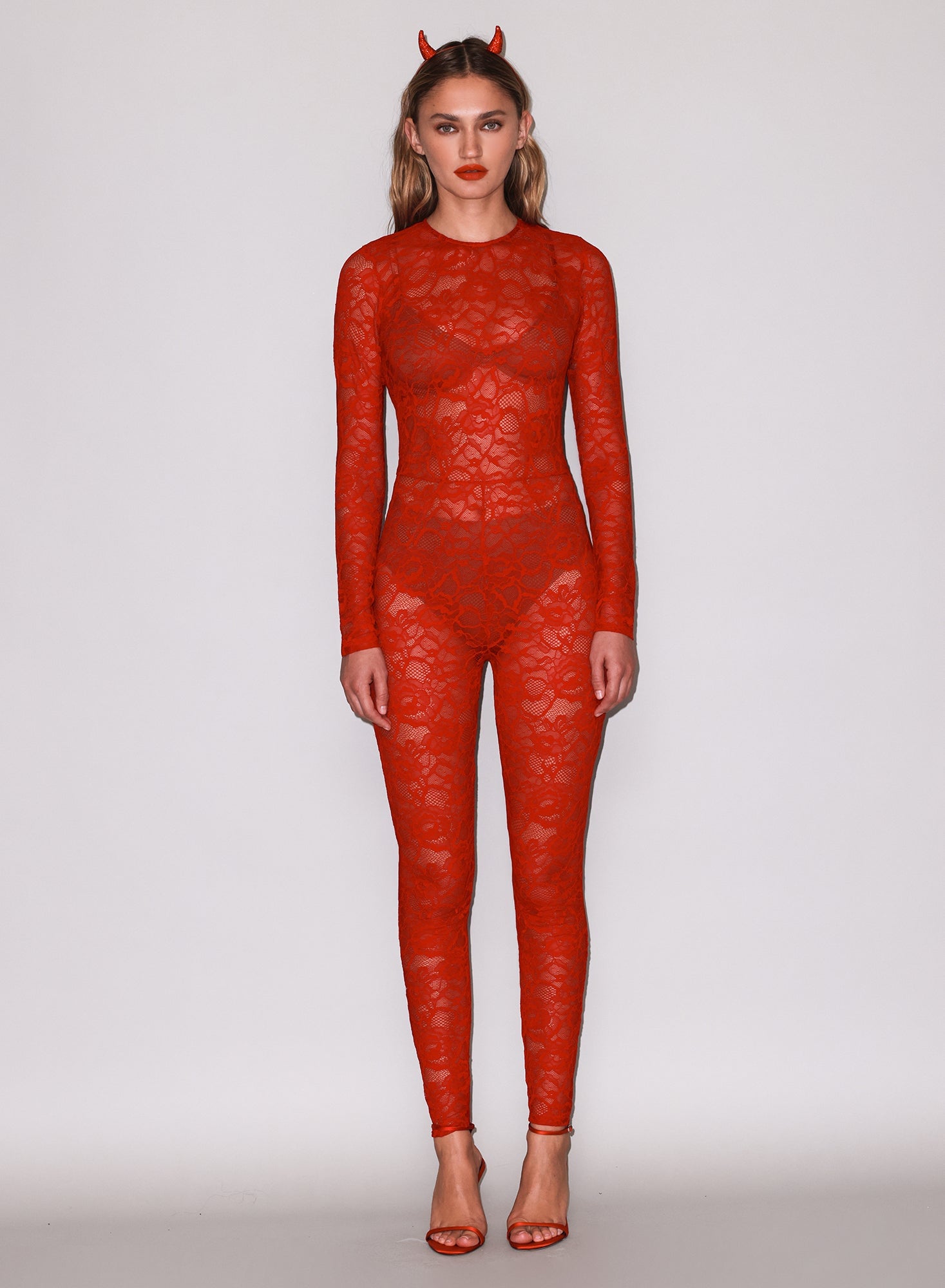 fleur du mal Lace Catsuit - Image 1