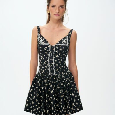 For Love & Lemons Western Wildflower Mini Dress - Image 2