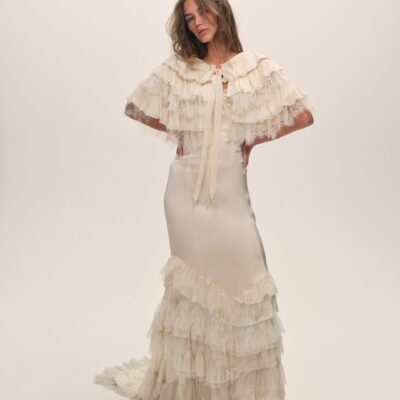 For Love & Lemons Vienna Ruffled Gown - Image 1