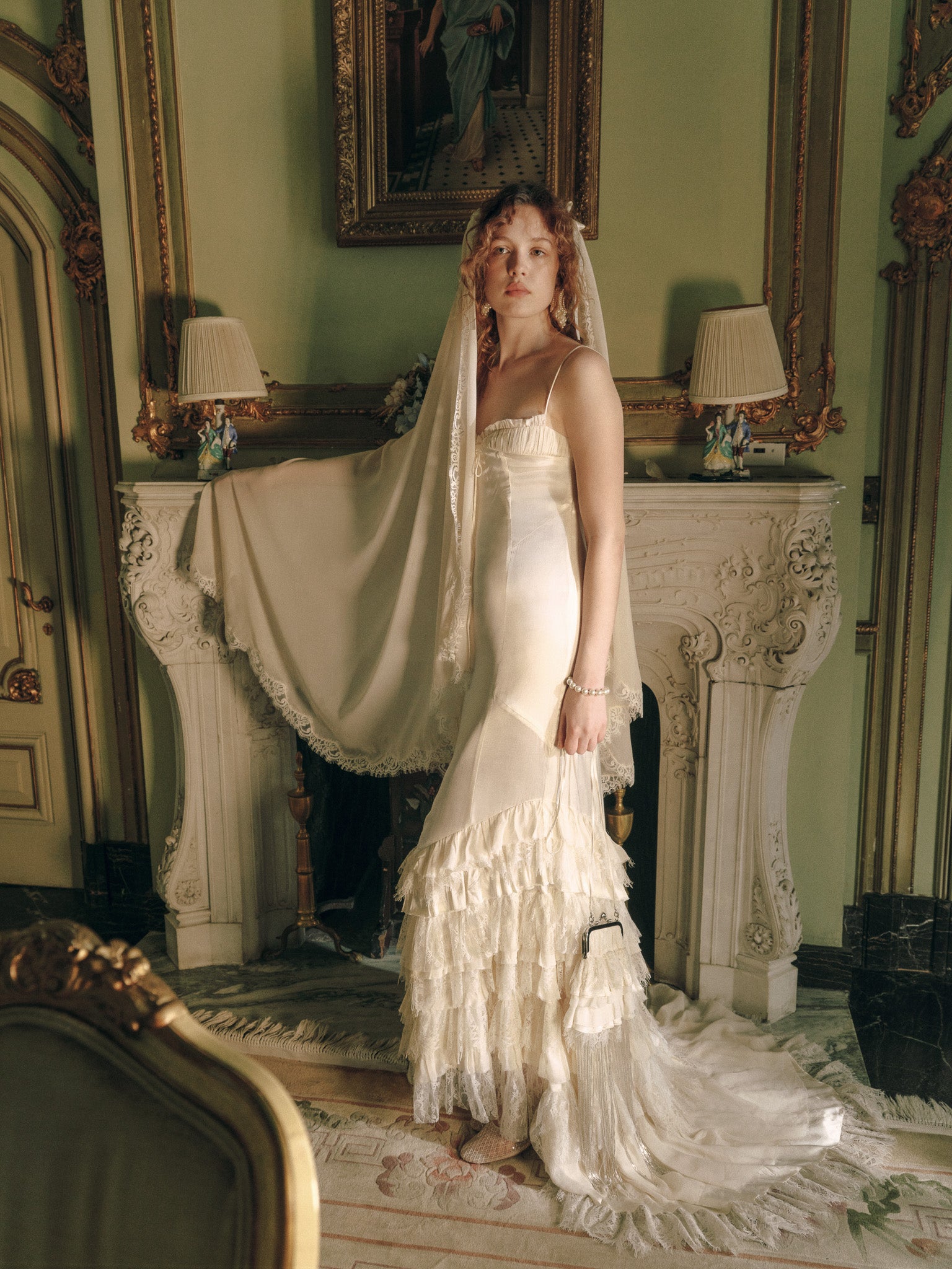 For Love & Lemons Vienna Ruffled Gown - Image 2