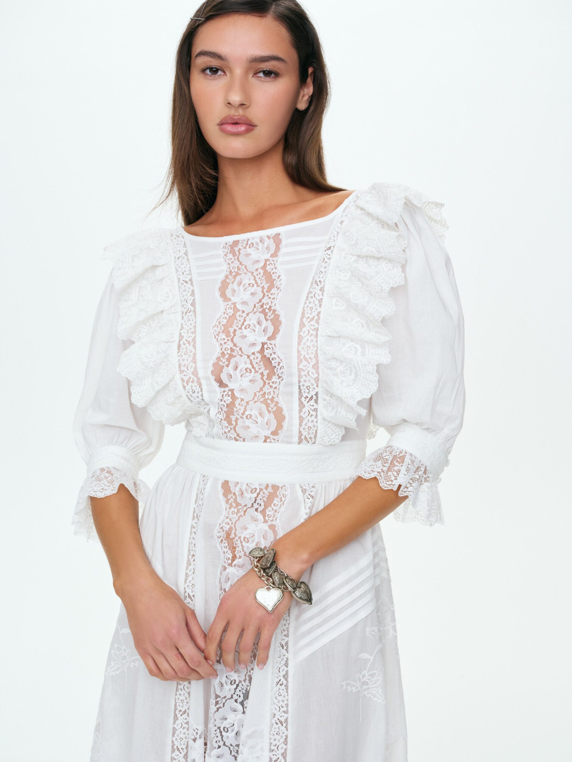 For Love & Lemons Victorian Maxi Dress - Image 1