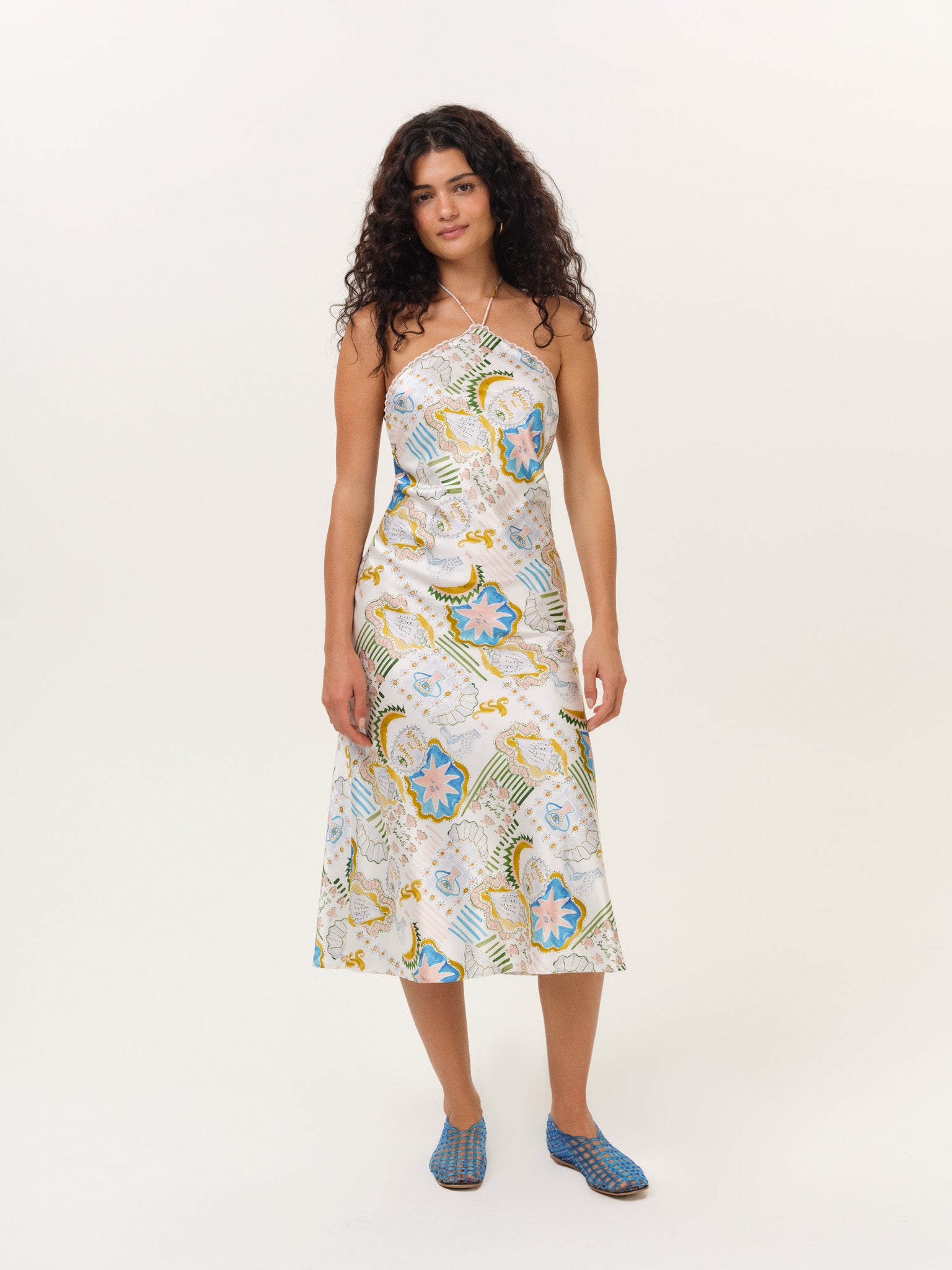 MNFO041026035745130_2 For Love & Lemons Tide Pool Midi Dress - Image 2