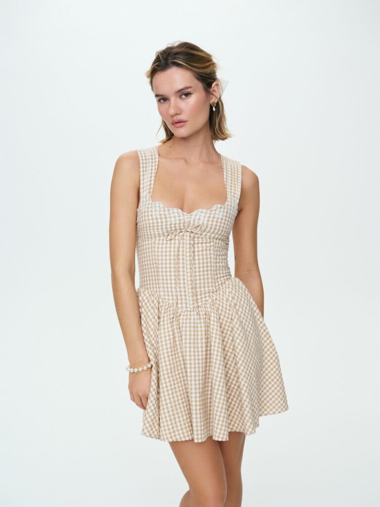 For Love & Lemons That’s Amor Mini Dress - Image 1