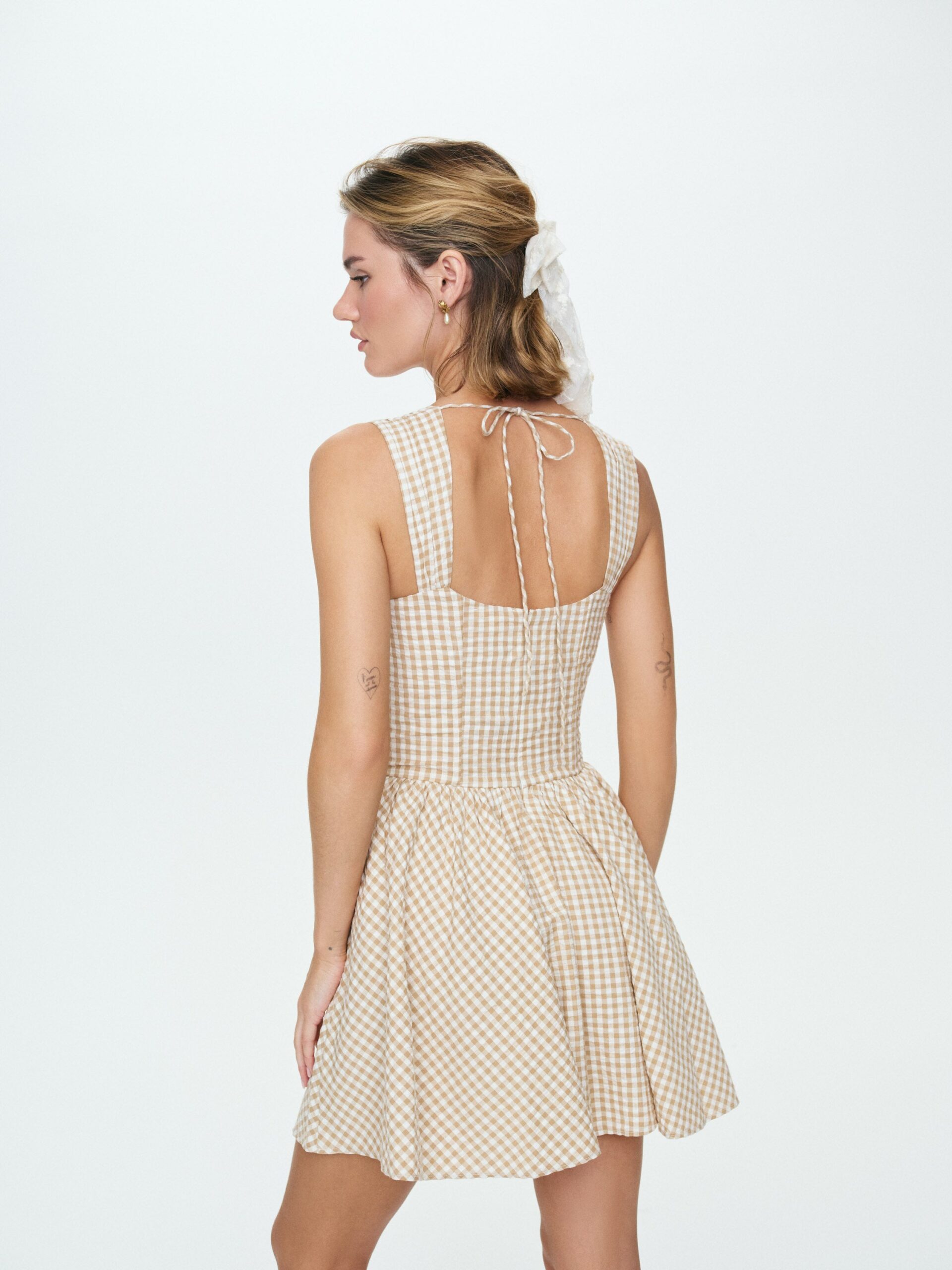 MNFO041026035745131_3 For Love & Lemons That’s Amor Mini Dress - Image 3