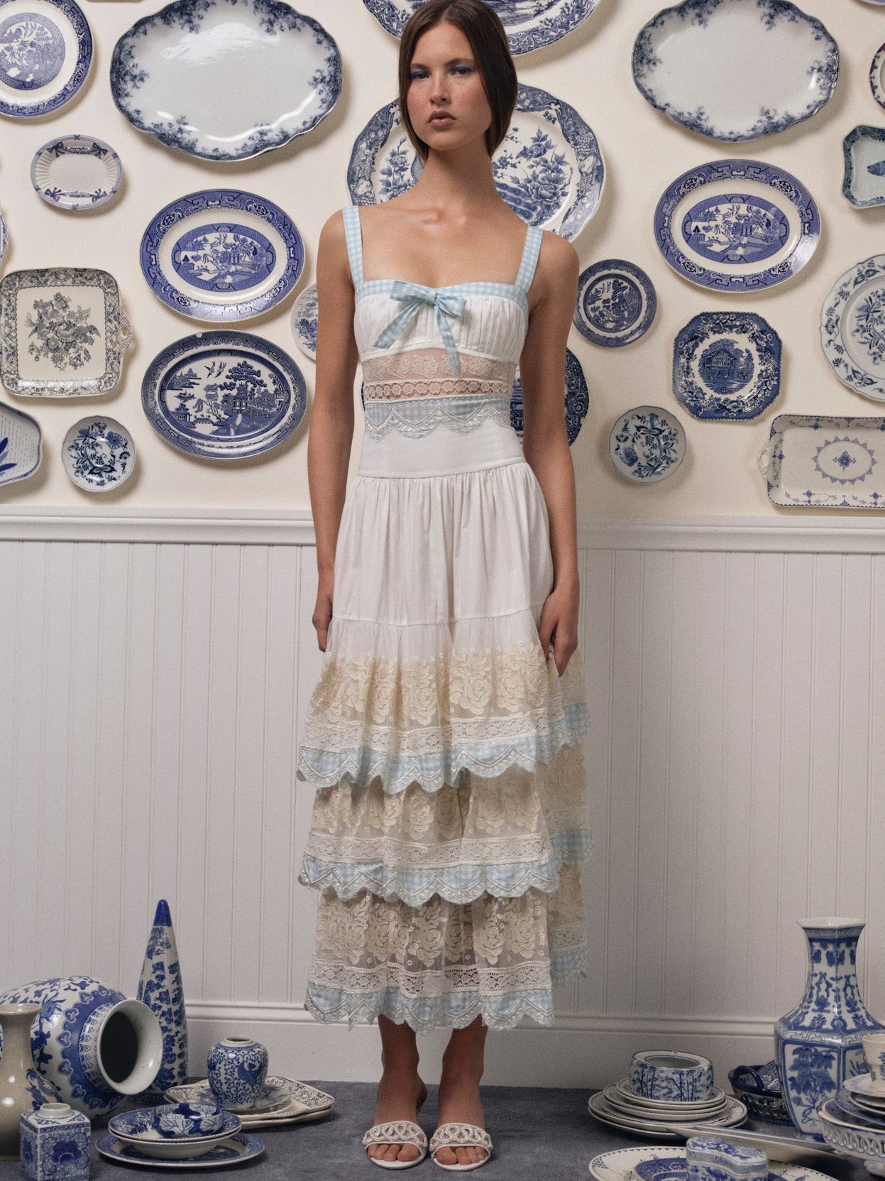 MNFO041026035745132_3 For Love & Lemons Tessa Midi Dress - Image 3