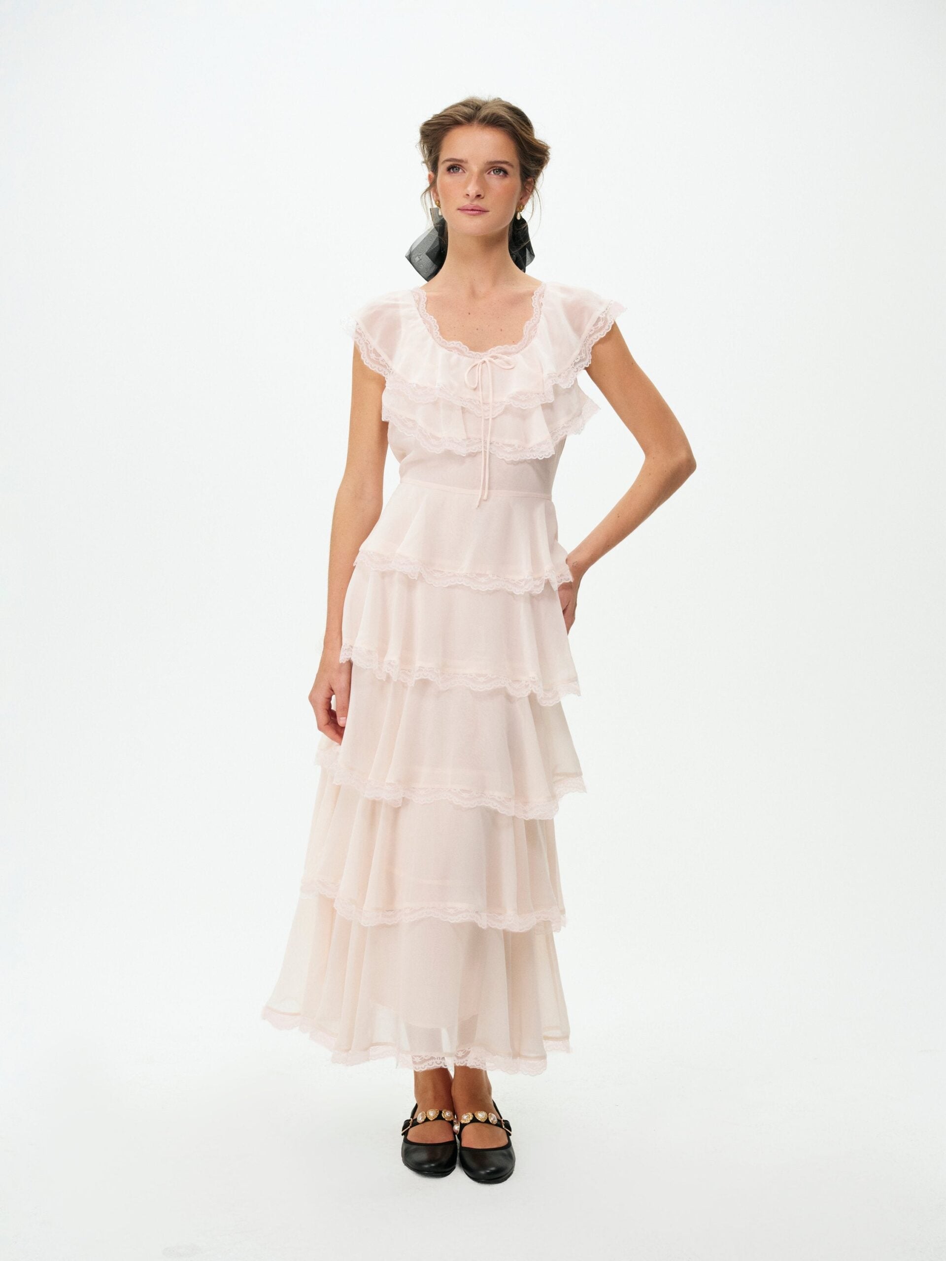 For Love & Lemons Taylor Midi Dress - Image 2