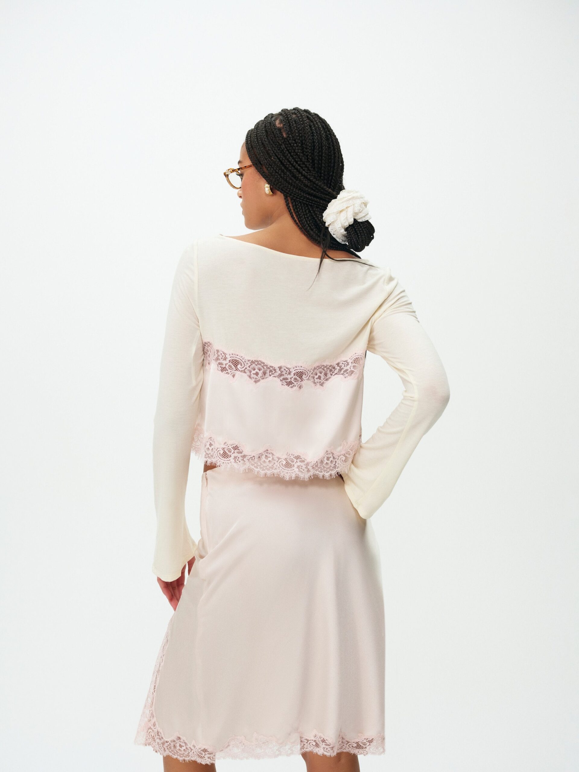 MNFO041026035745140_3 For Love & Lemons Sydney Midi Slip Skirt - Image 3