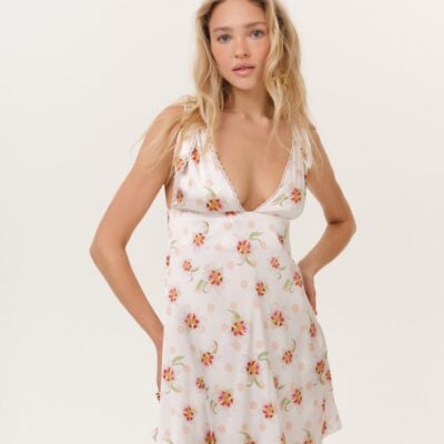 For Love & Lemons Sunrise Lily Mini Dress - Image 1