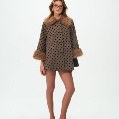 For Love & Lemons Spencer Coat - Image 1