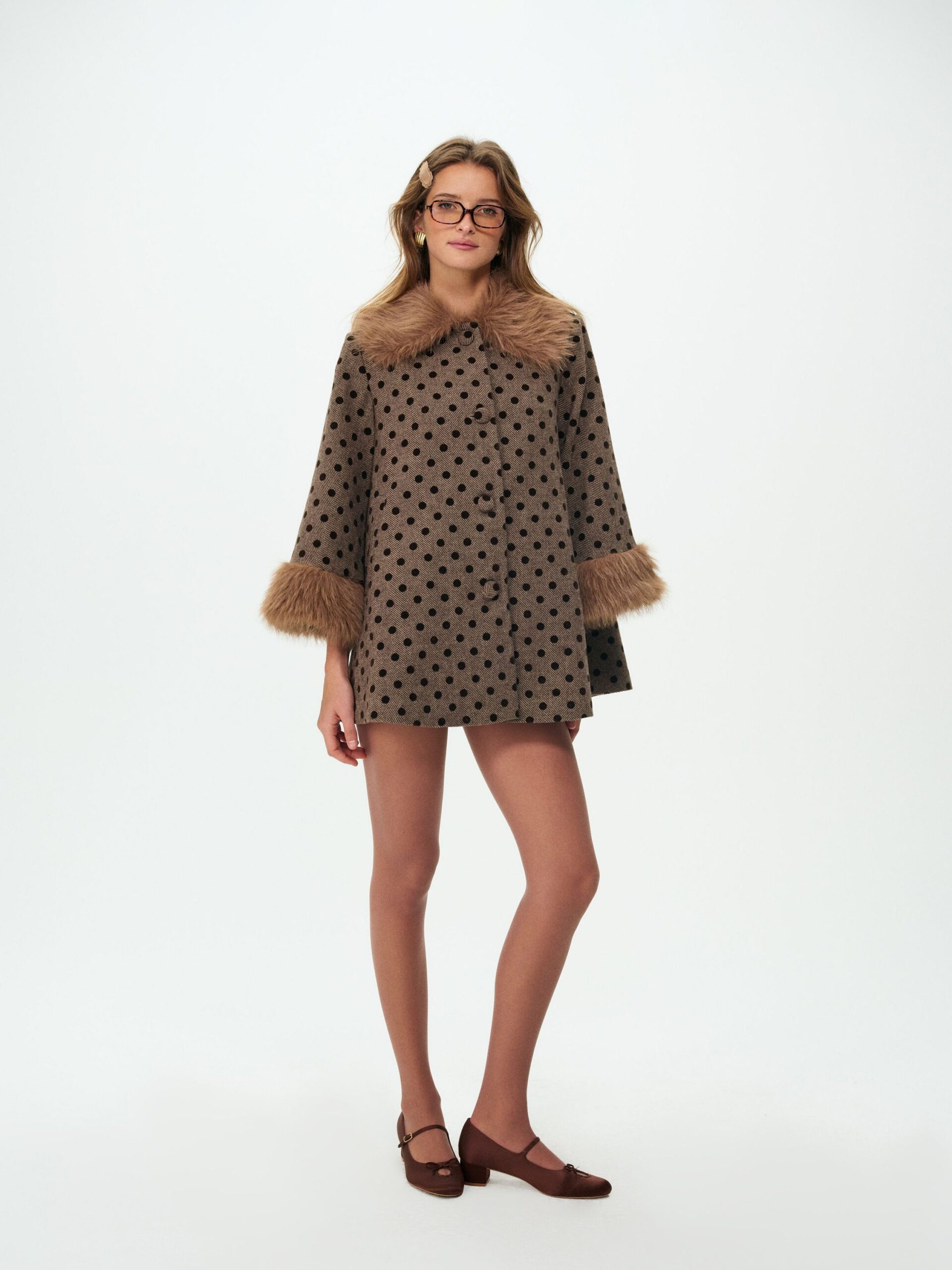 For Love & Lemons Spencer Coat - Image 1