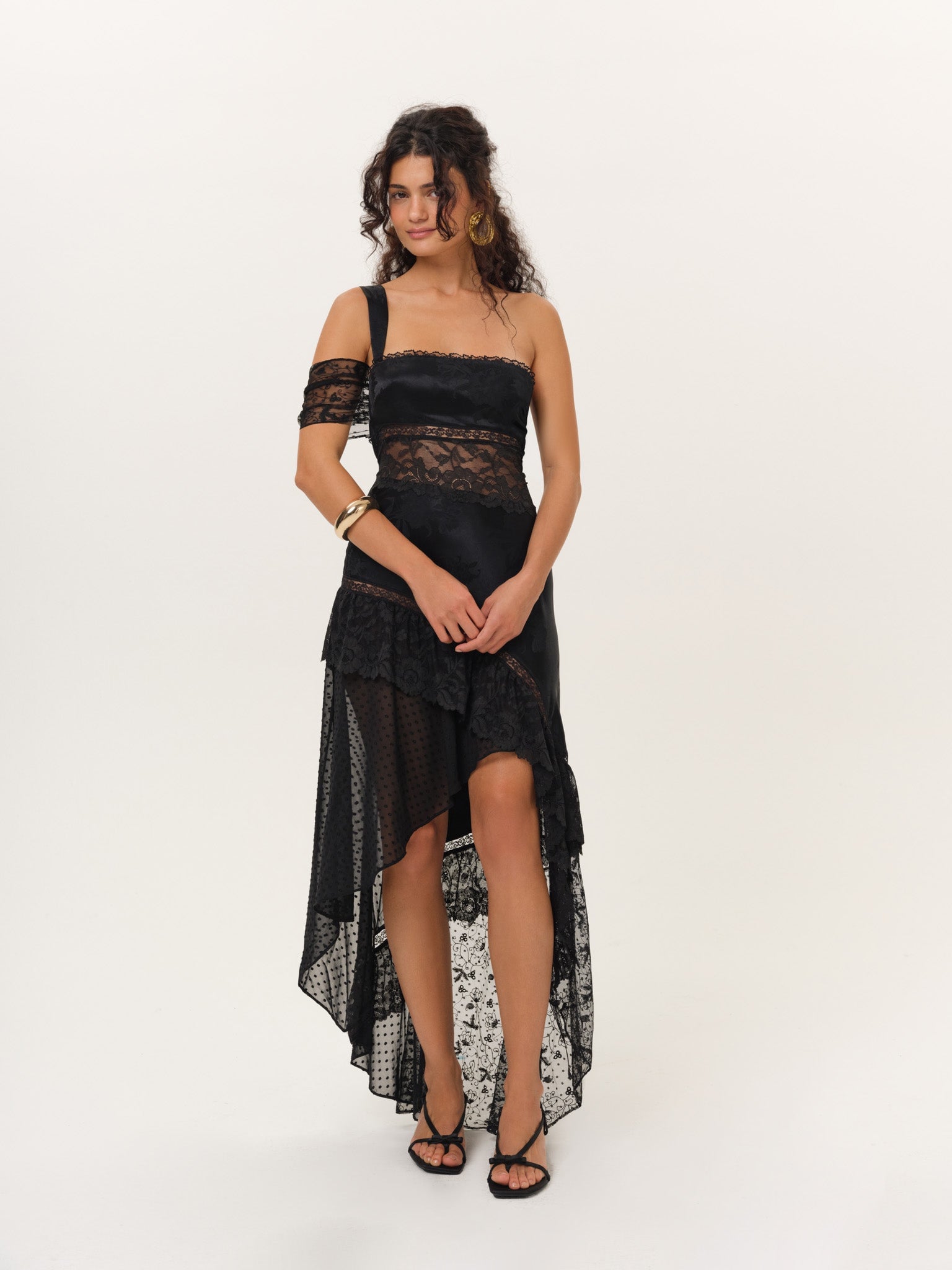 For Love & Lemons Soluna Midi Dress - Image 1