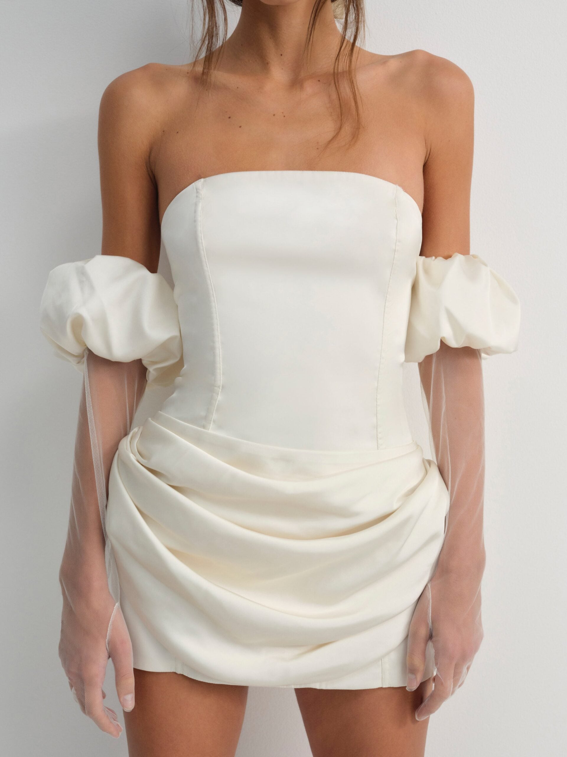 MNFO041026035745162_3 For Love & Lemons Serena Mini Dress - Image 3