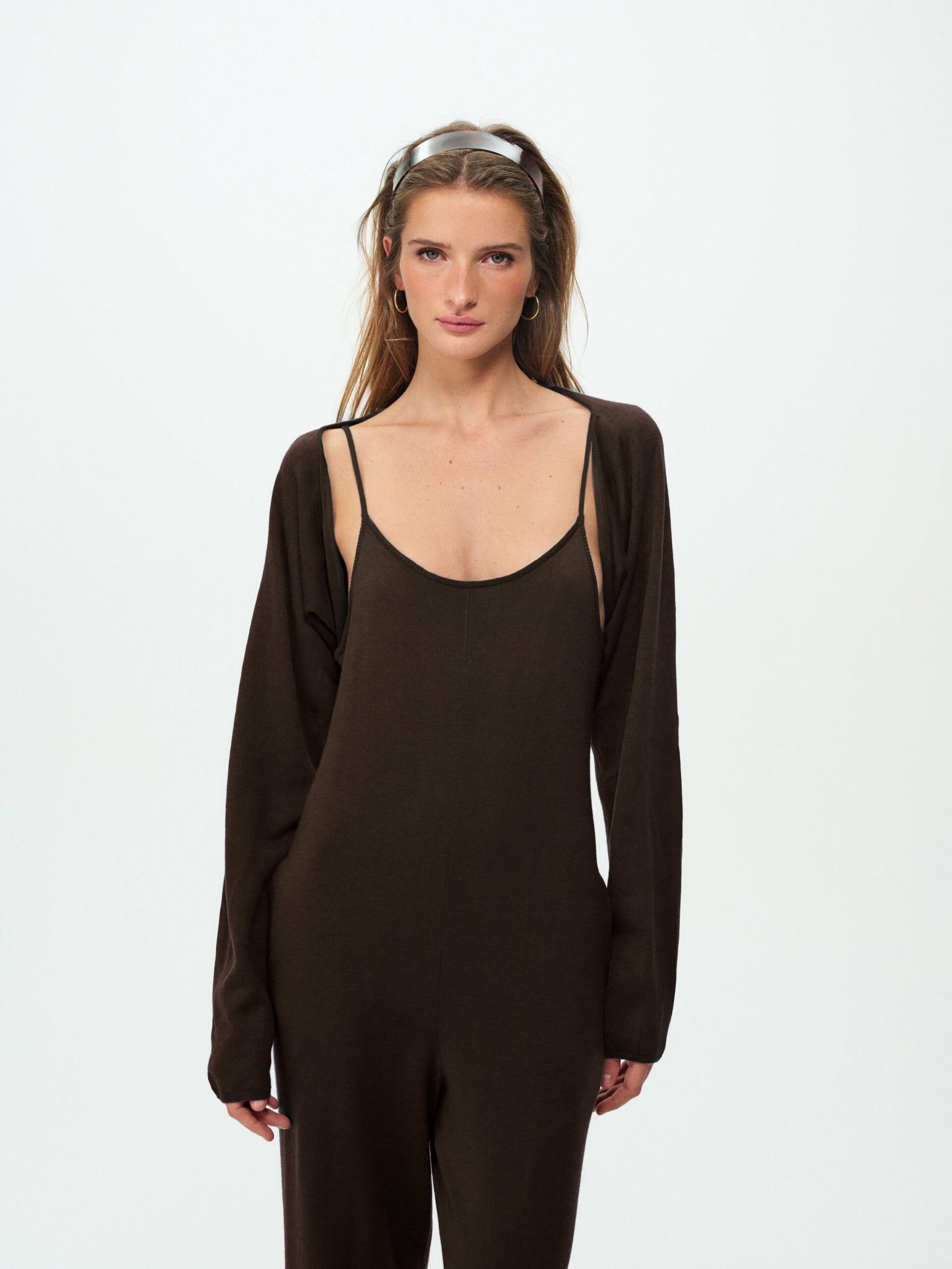 MNFO041026035745172_2 For Love & Lemons Rouzel Knit Jumpsuit Set - Image 2