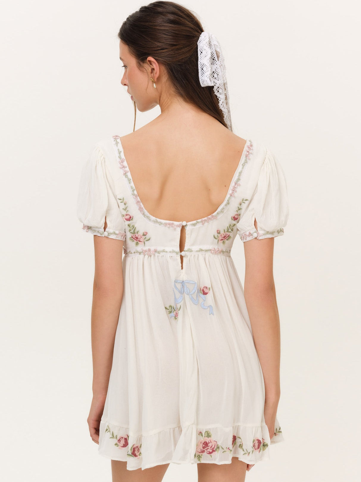 MNFO041026035745174_2 For Love & Lemons Rosemarie Mini Dress - Image 2