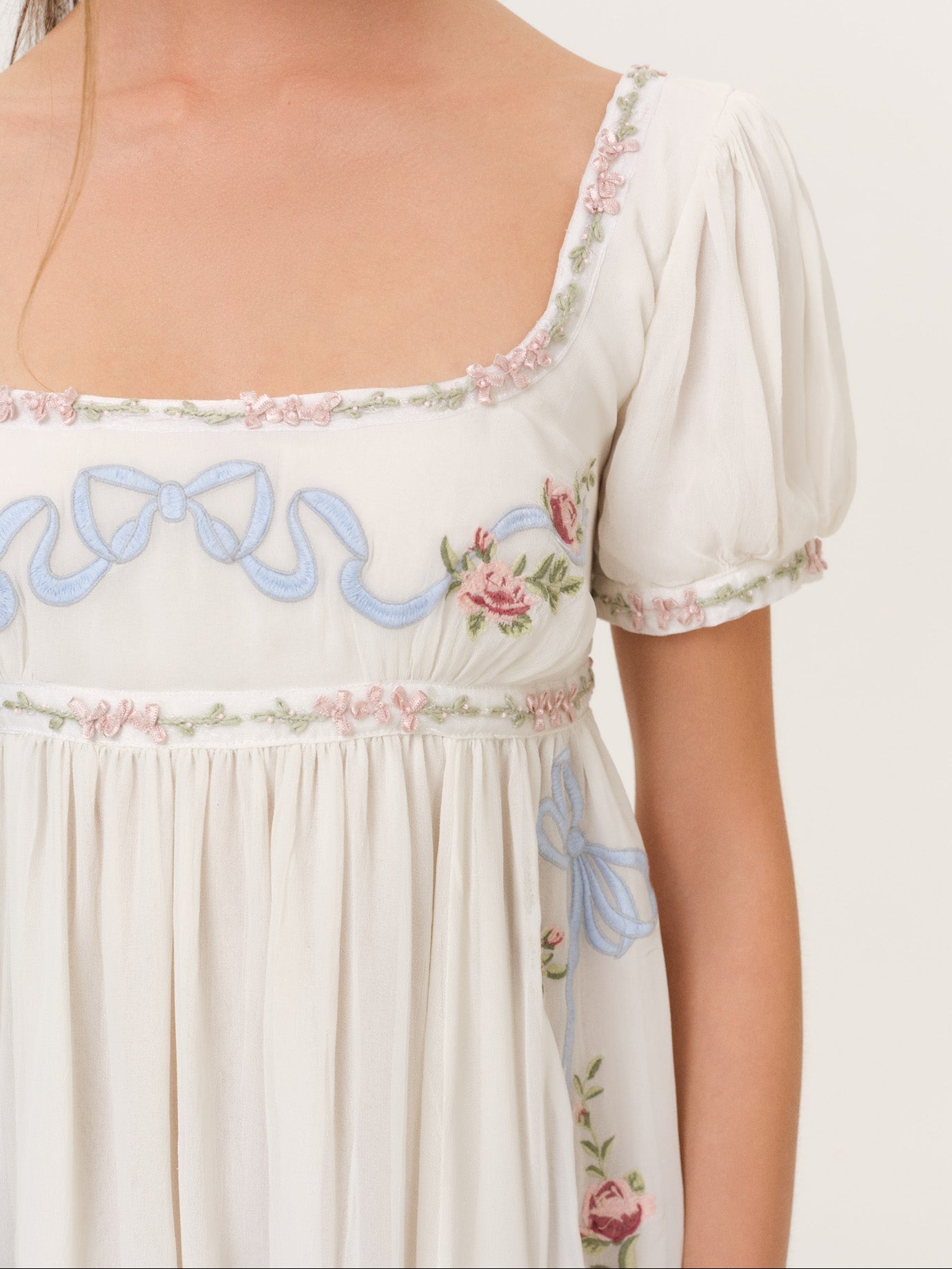 MNFO041026035745174_3 For Love & Lemons Rosemarie Mini Dress - Image 3
