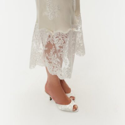For Love & Lemons Rose Midi Skirt - Image 2