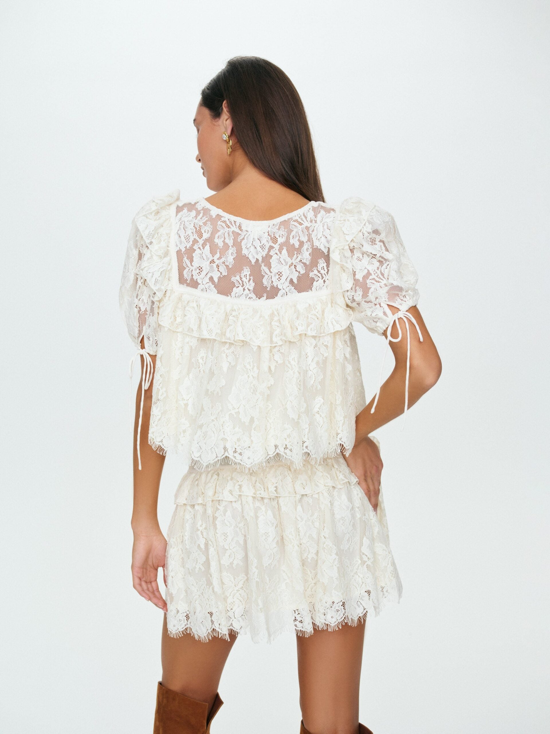 MNFO041026035745180_2 For Love & Lemons Rosa Top - Image 2
