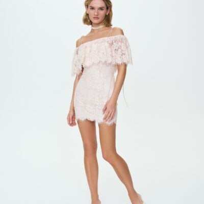For Love & Lemons Rosa Puff Sleeve Mini Dress - Image 2