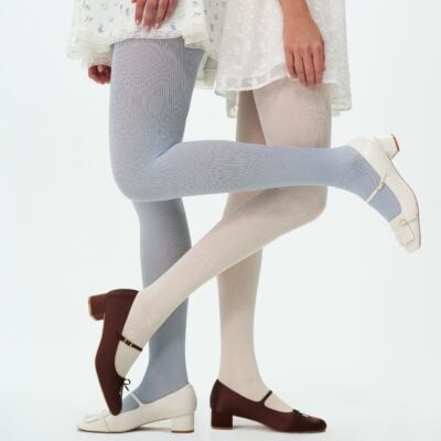 For Love & Lemons Ribbed Tights - Image 1