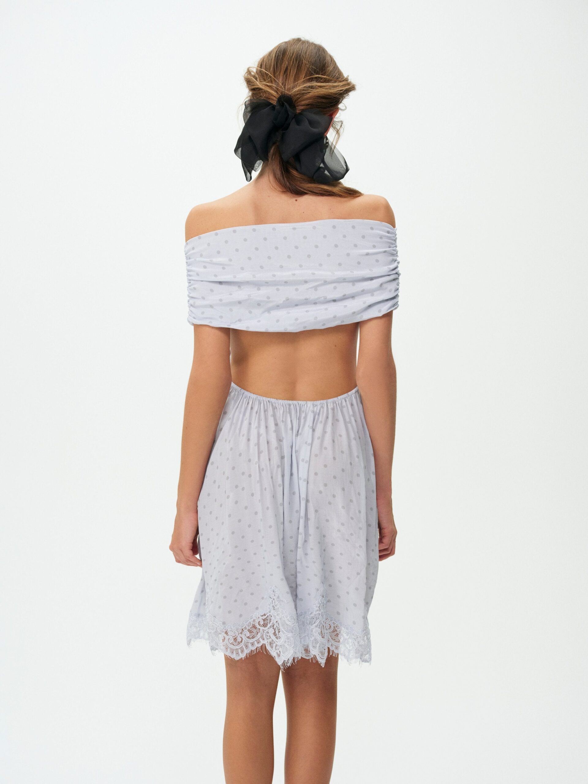 MNFO041026035745196_2 For Love & Lemons Piper Polka Dot Mini Dress - Image 2