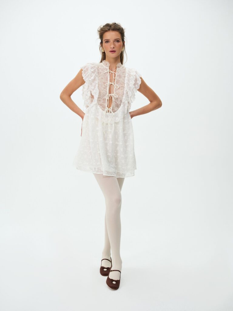 For Love & Lemons Penny Mini Dress - Image 1