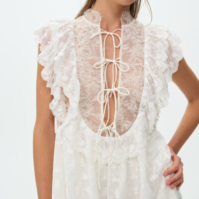 For Love & Lemons Penny Mini Dress - Image 2