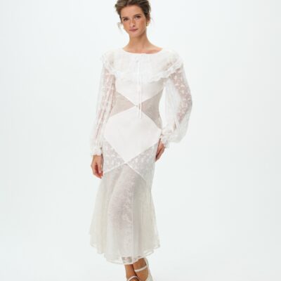 For Love & Lemons Penny Midi Dress - Image 1