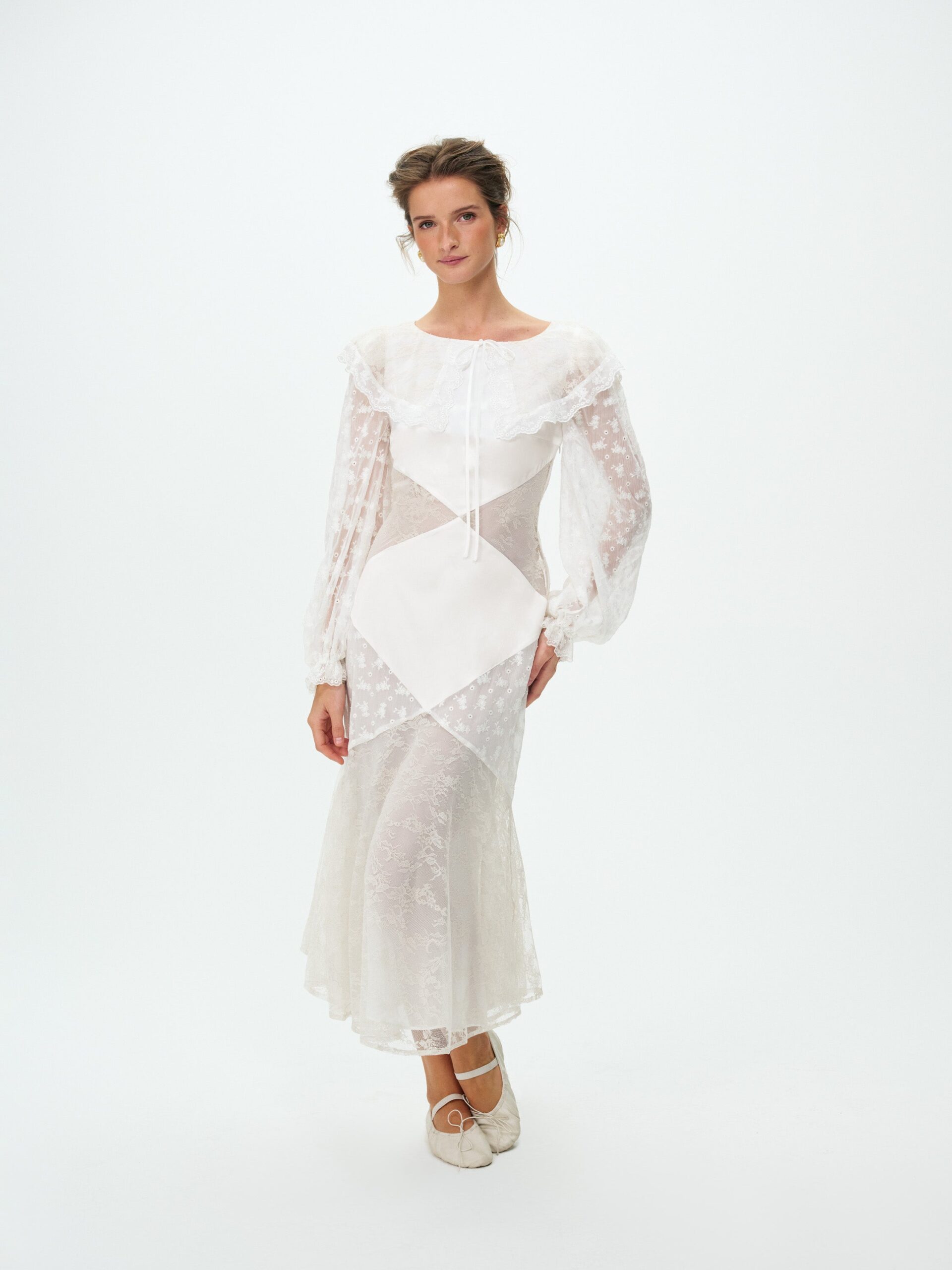 For Love & Lemons Penny Midi Dress - Image 1