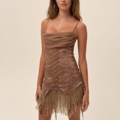 For Love & Lemons Olea Mini Dress - Image 1