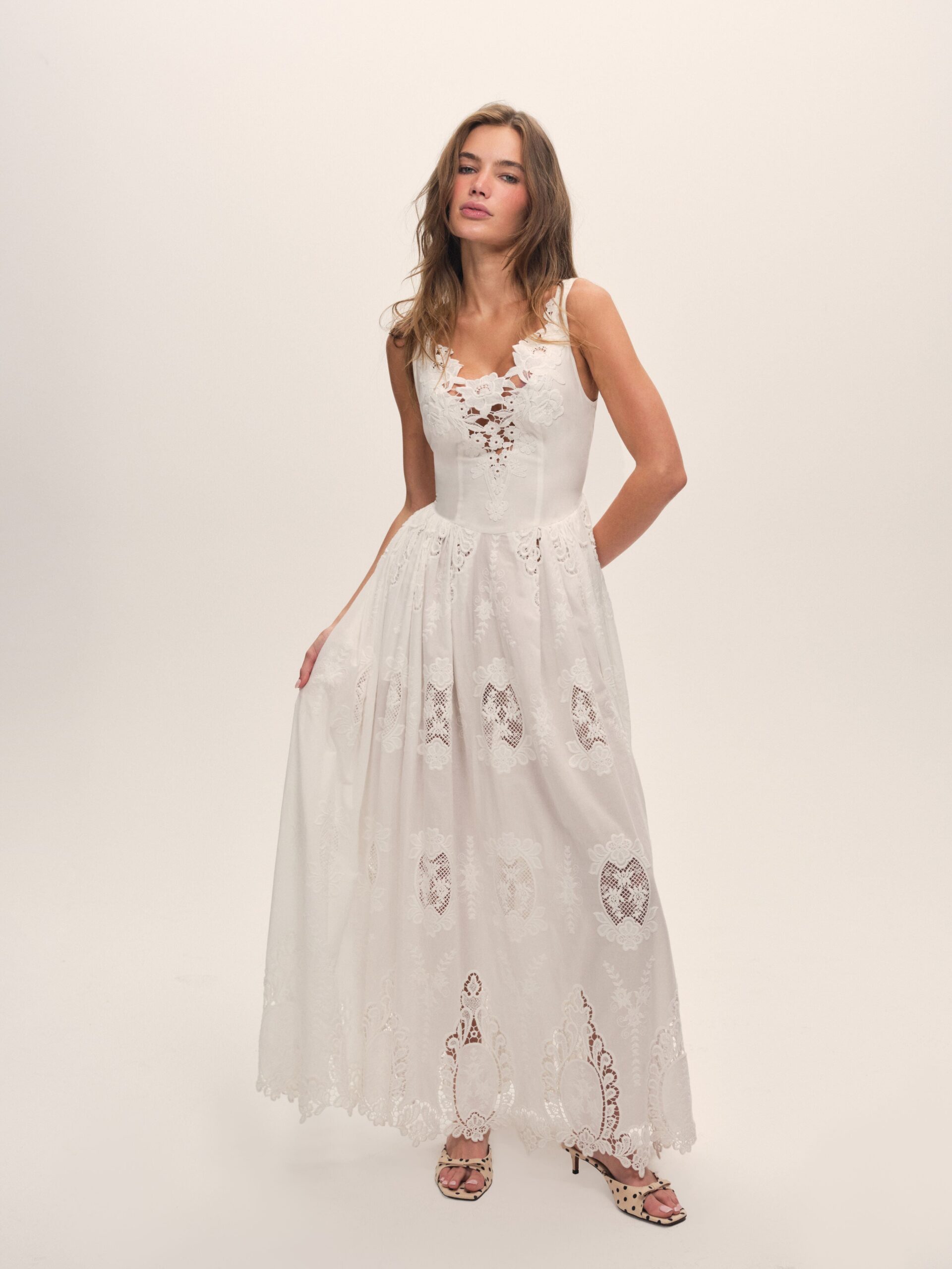 For Love & Lemons Nicola Maxi Dress - Image 1