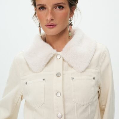 For Love & Lemons Michelle Denim Jacket - Image 2