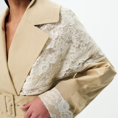 For Love & Lemons Maru Oversized Trench Coat - Image 2