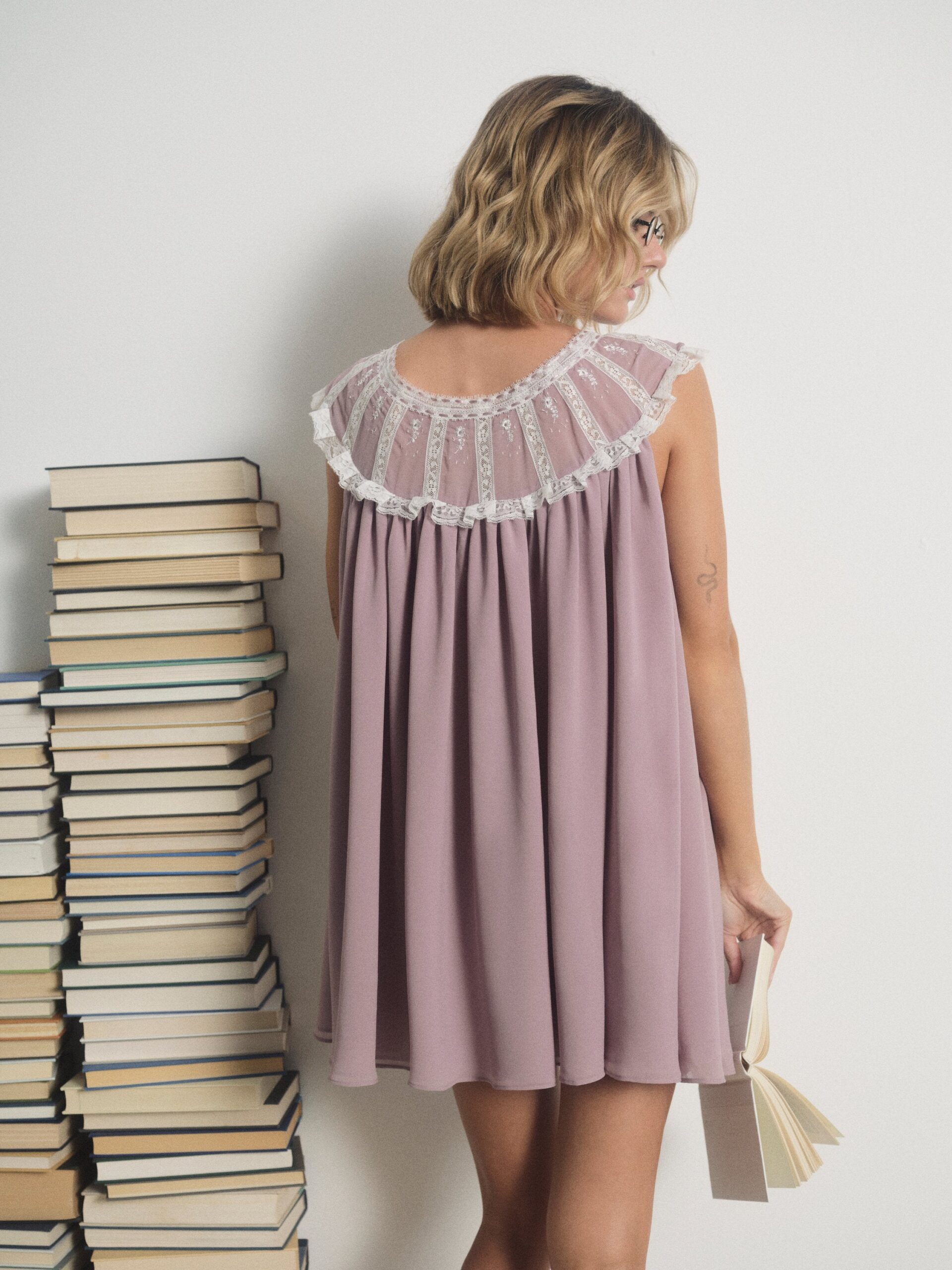 MNFO041026035745217_3 For Love & Lemons Marlo Slip Dress - Image 3