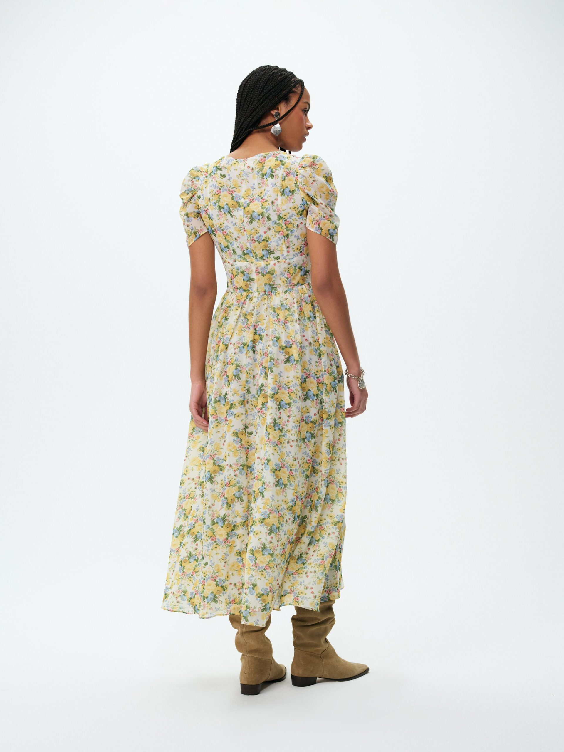 For Love & Lemons Marigold Maxi Dress - Image 3