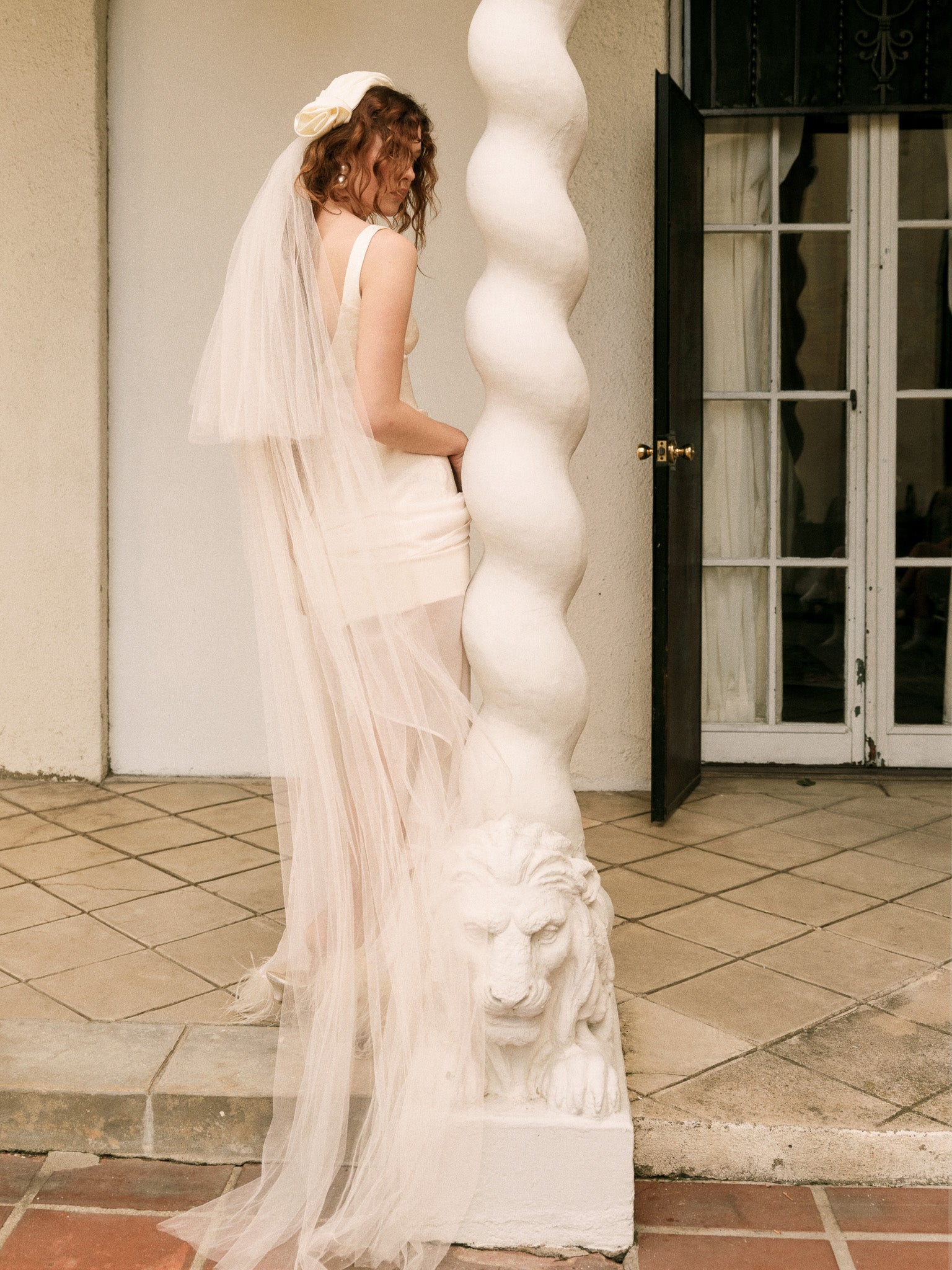 For Love & Lemons Margo Mini Dress and Shawl Set - Image 3