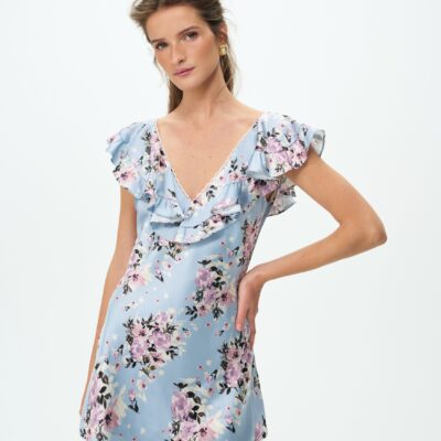 For Love & Lemons Magnolia Mini Dress - Image 1