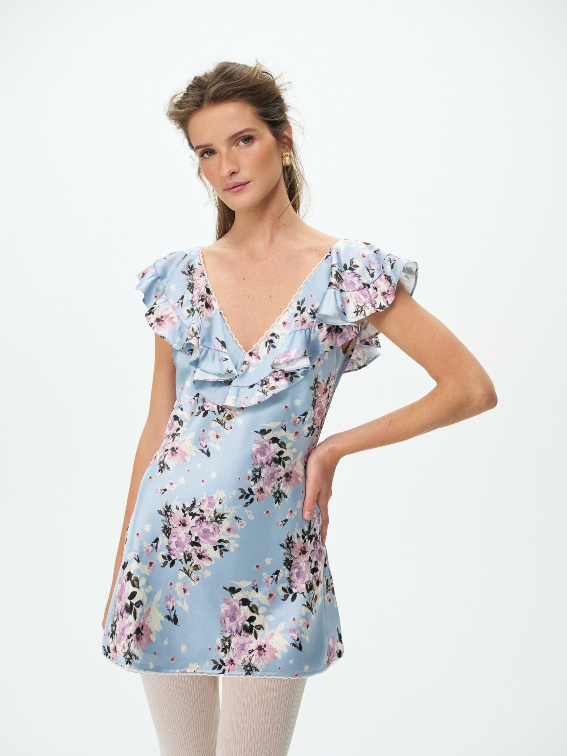 For Love & Lemons Magnolia Mini Dress - Image 1