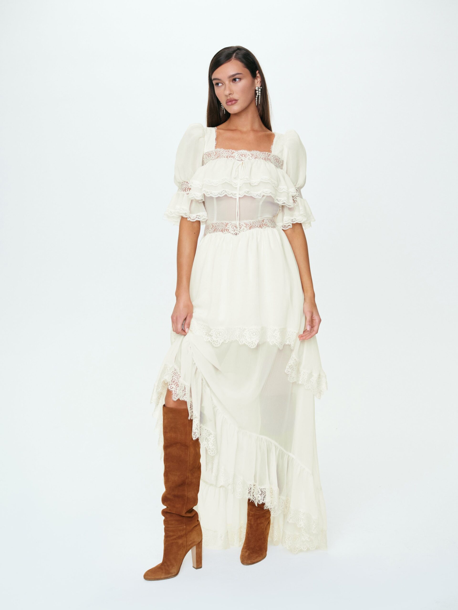 For Love & Lemons Mabel Maxi Dress - Image 2