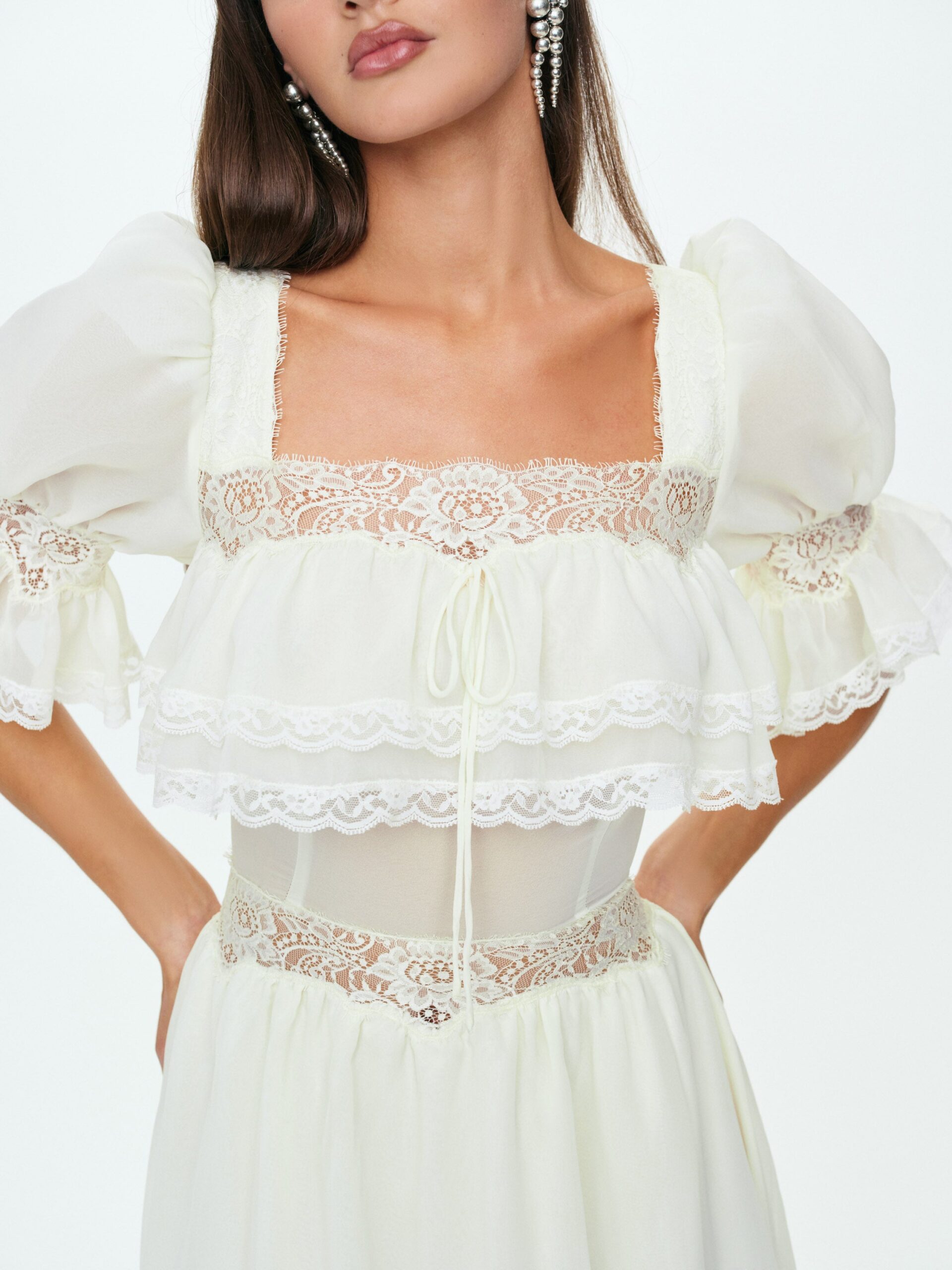 For Love & Lemons Mabel Maxi Dress - Image 3