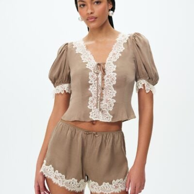 For Love & Lemons Luna Shorts - Image 2