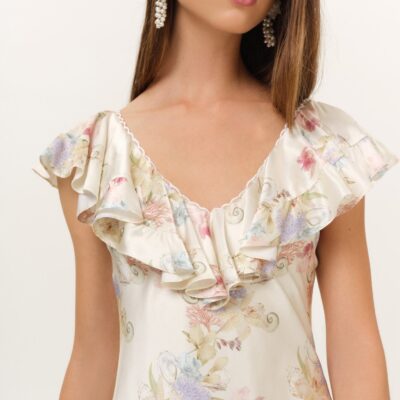 For Love & Lemons Lulu Shell Mini Dress - Image 1