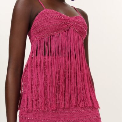 For Love & Lemons Lulu Fringe Top - Image 1
