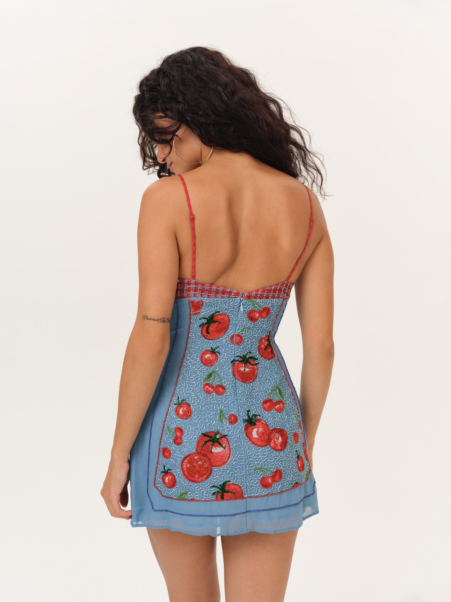 MNFO041026035745244_2 For Love & Lemons Lucetta Mini Dress - Image 2