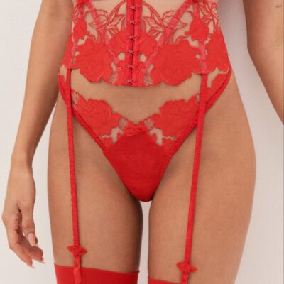 For Love & Lemons Love is a Rose Garter Belt - Image 1