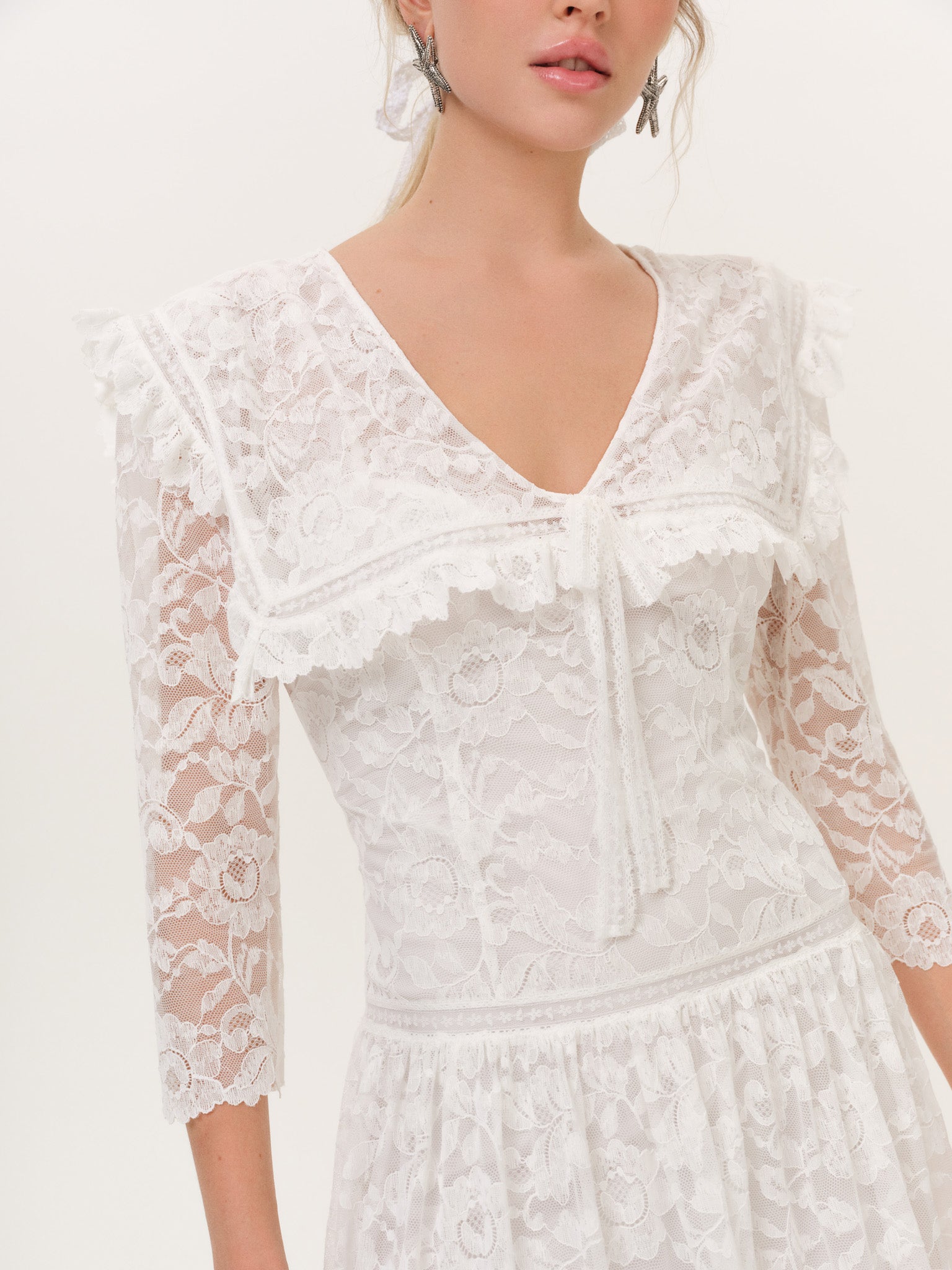 MNFO041026035745251_3 For Love & Lemons Lost at Sea Midi Dress - Image 3