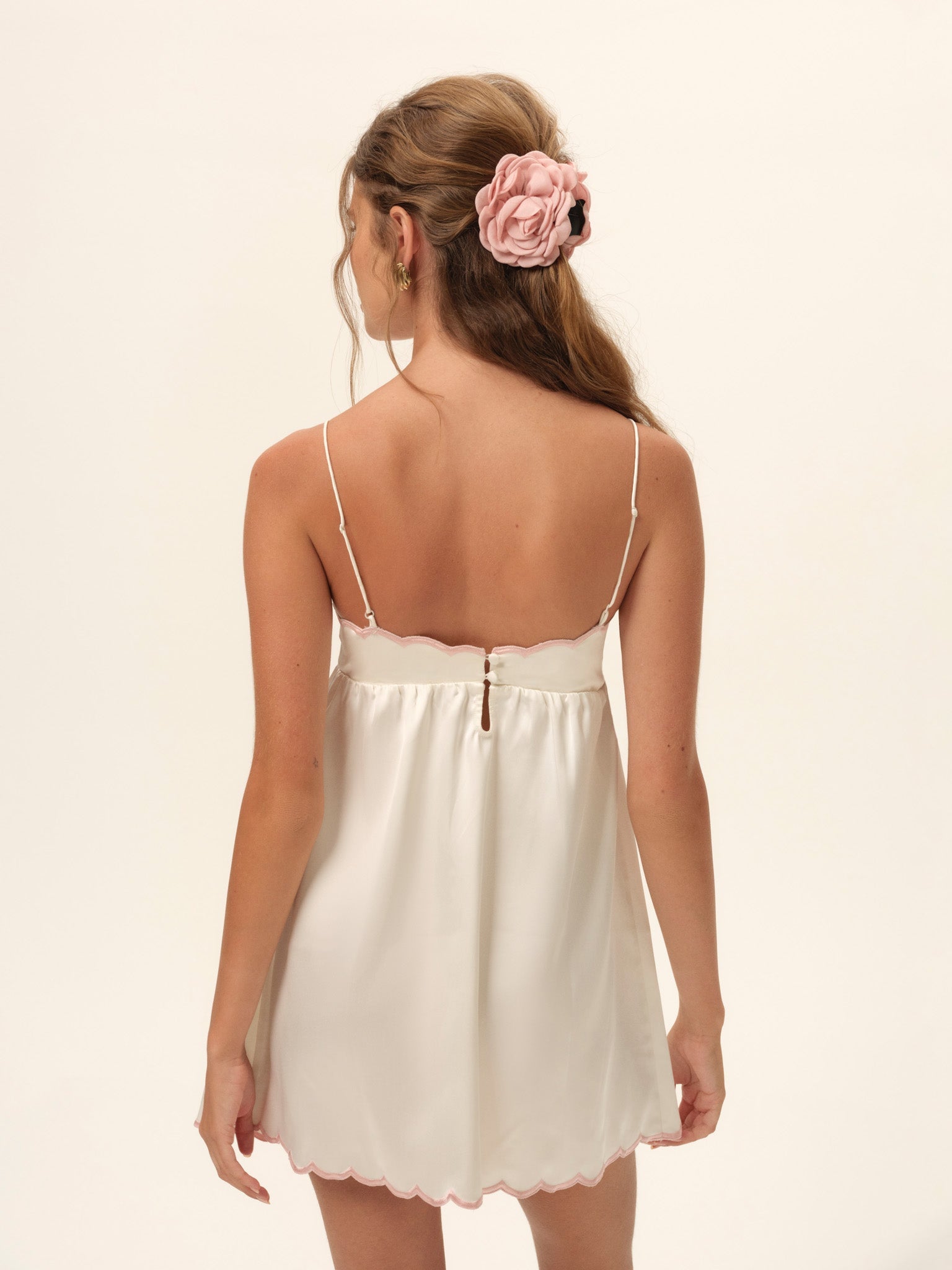 MNFO041026035745252_3 For Love & Lemons Loralai Mini Dress - Image 3