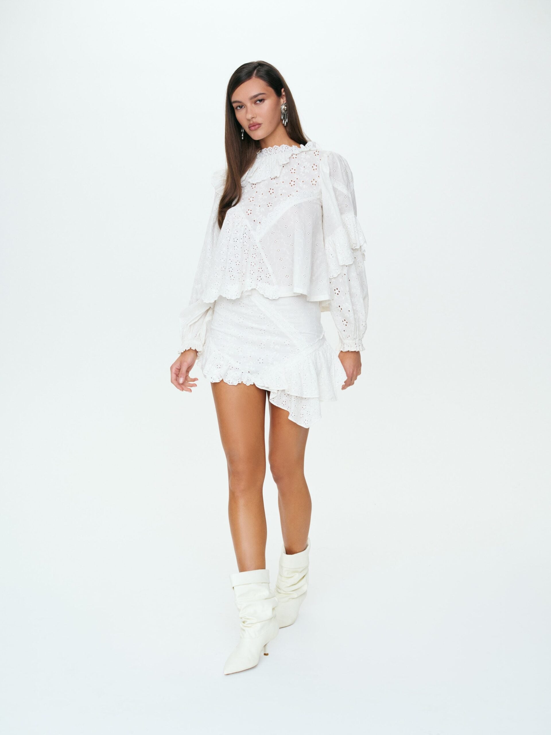 MNFO041026035745254_2 For Love & Lemons Lola Mini Skirt - Image 2