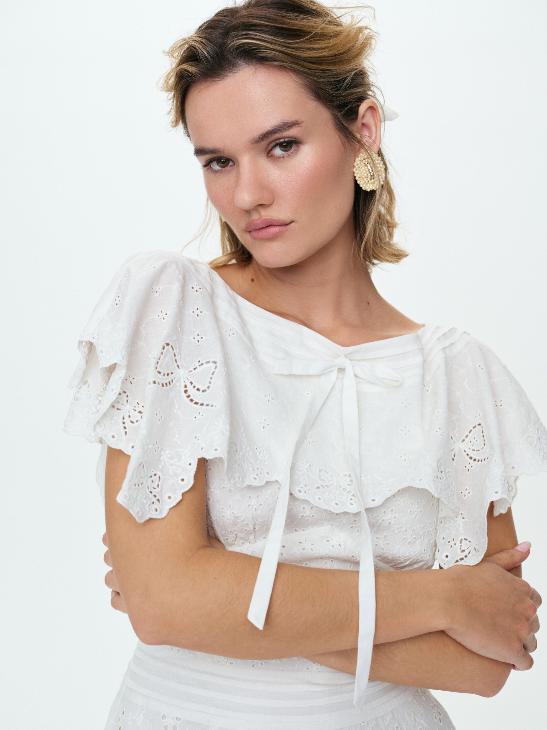 MNFO041026035745255_3 For Love & Lemons Lola Mini Dress - Image 3
